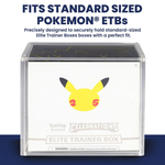 Load image into Gallery viewer, TCG PROTECTORS: Pokémon ETB Acrylic Display Case