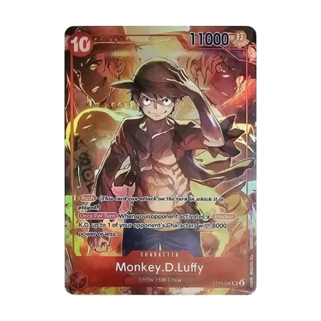 Monkey.D.Luffy (Treasure Booster Set) ST10-006 Promo Card