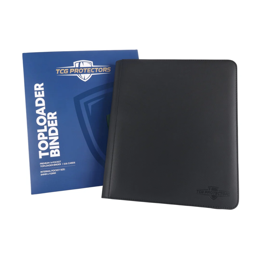 TCG PROTECTORS: Premium 9-Pocket Toploader Binder