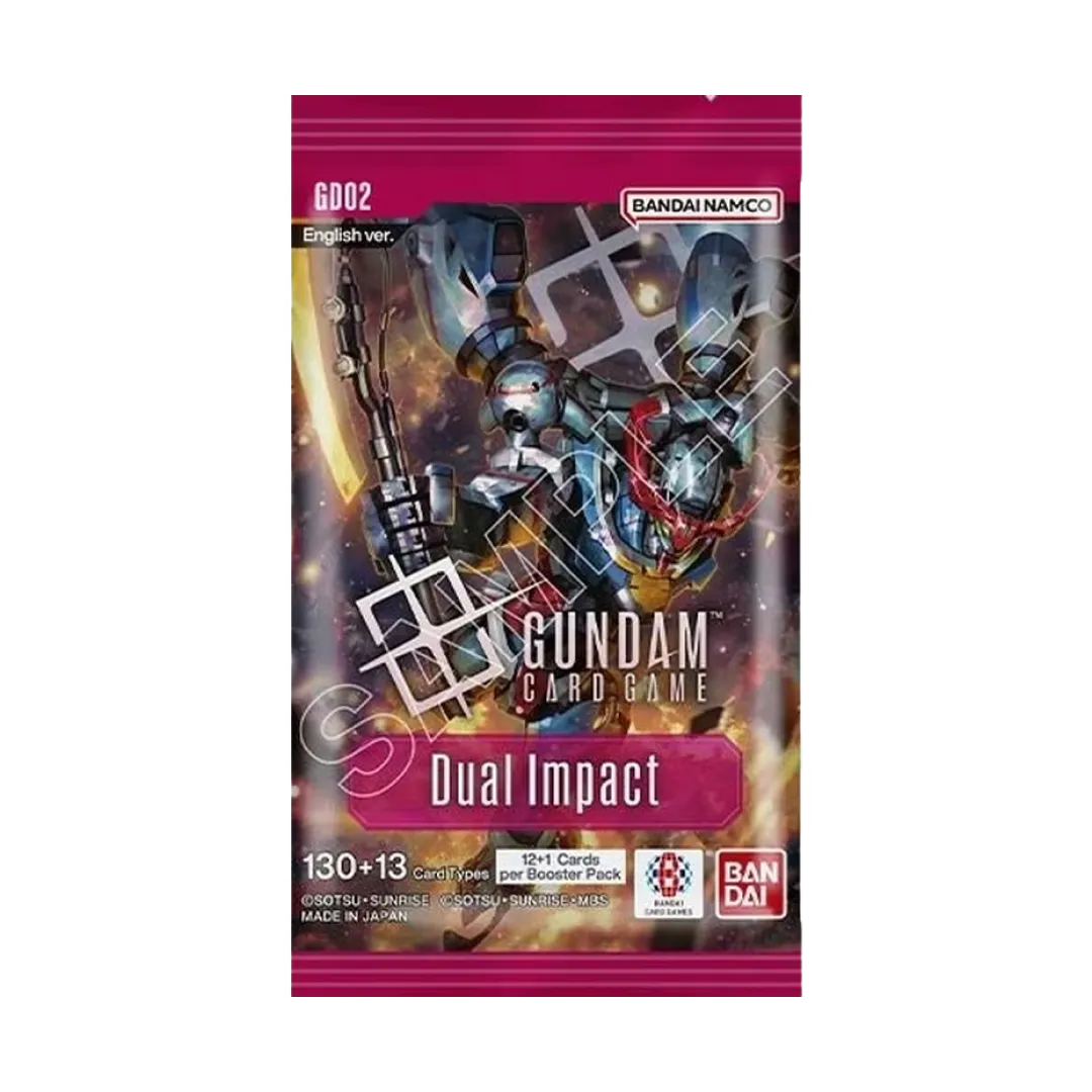 [ENG] Gundam Card Game: GD02 Dual Impact Single Booster Pack