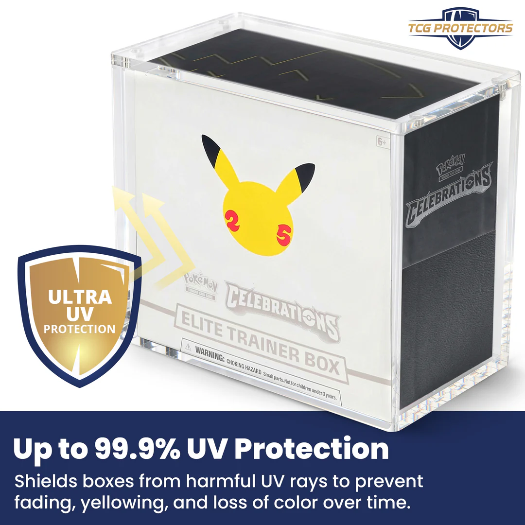TCG PROTECTORS: Pokémon ETB Acrylic Display Case