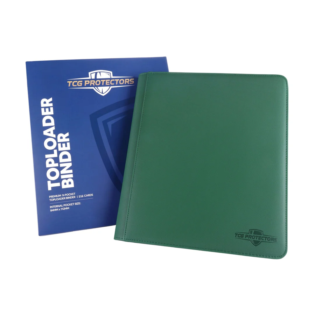 TCG PROTECTORS: Premium 9-Pocket Toploader Binder