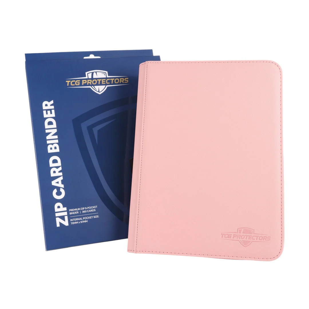 TCG PROTECTORS: Premium 9-Pocket Regular Zipper Binder