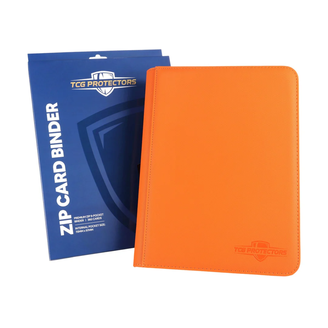 TCG PROTECTORS: Premium 9-Pocket Regular Zipper Binder