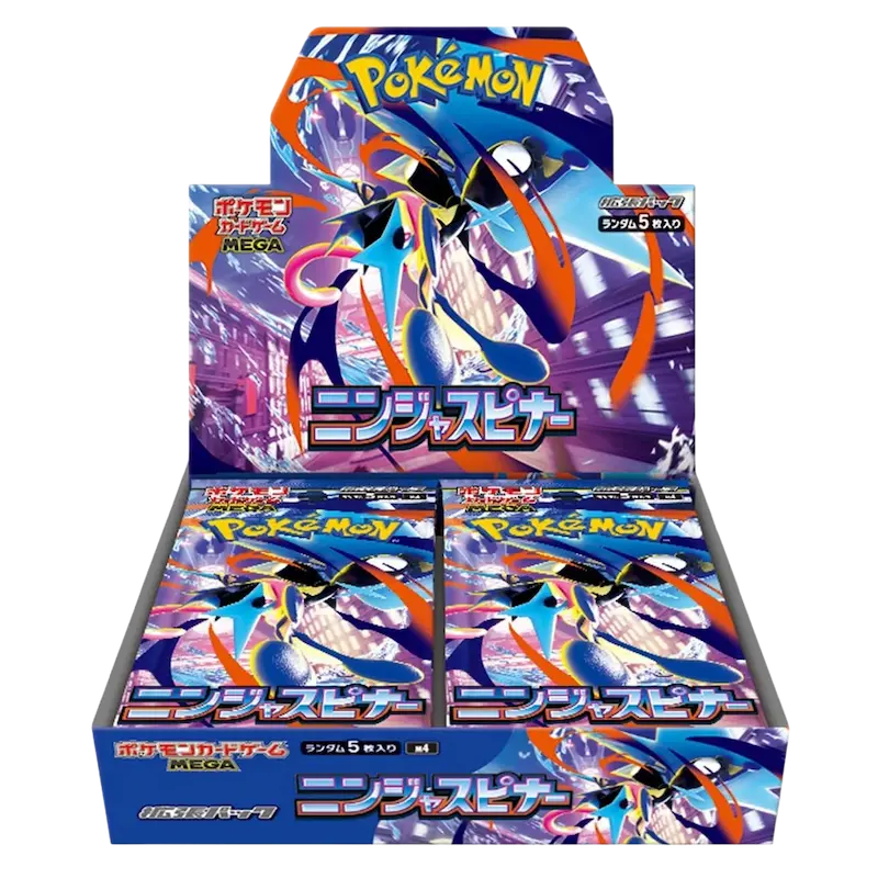 [JPN] Pokémon: M4 Ninja Spinner Booster Box