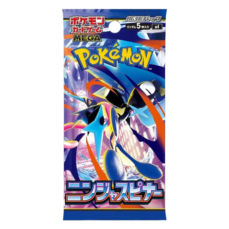 [JPN] Pokémon: M4 Ninja Spinner Booster Box