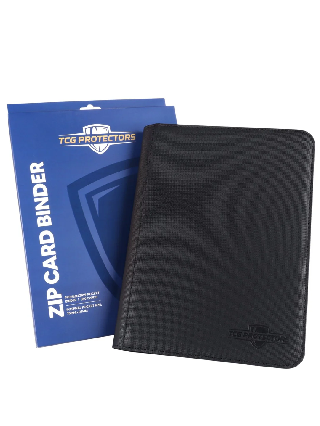 TCG PROTECTORS: Premium 9-Pocket Regular Zipper Binder