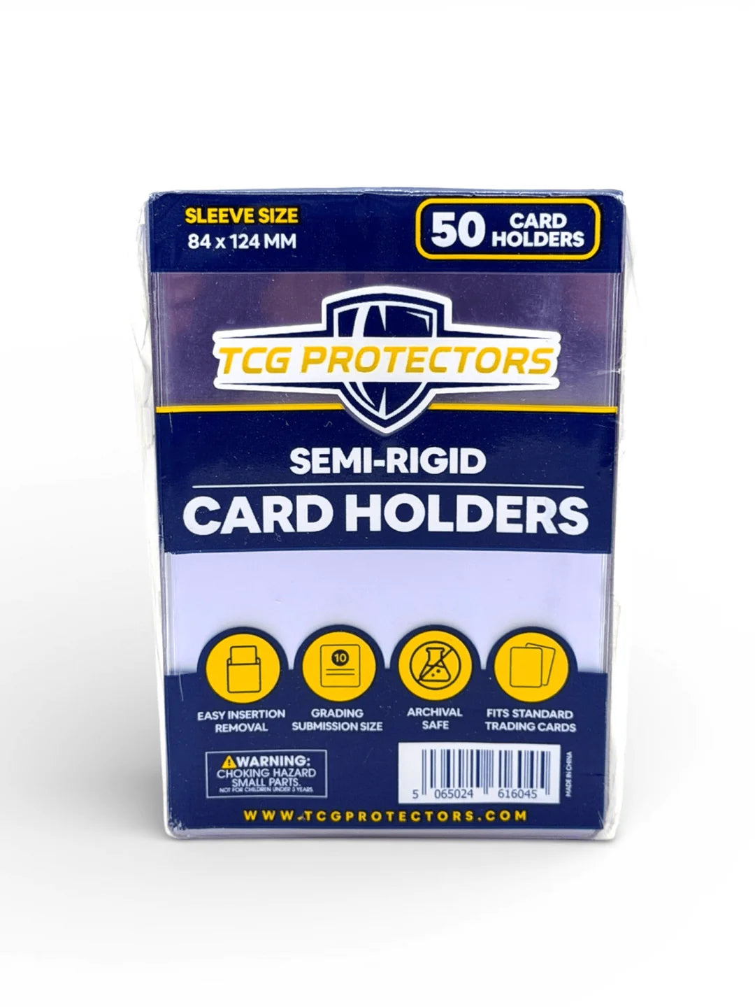 TCG PROTECORS: Semi-Rigid Card Holders [50CT]