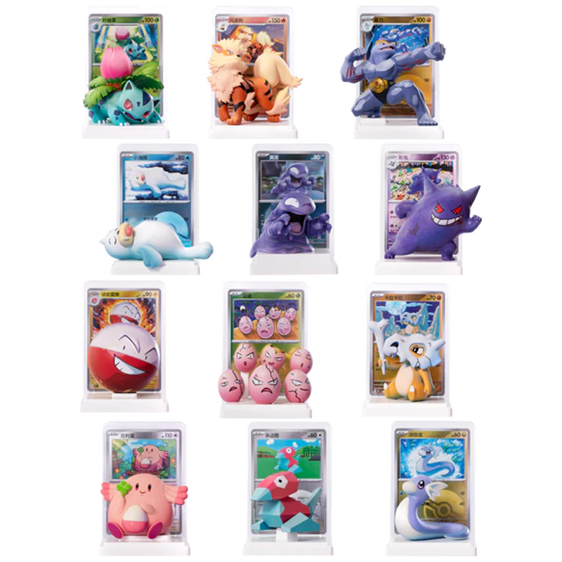 S-Chinese Pokemon Collect 151: Dream Painting Figure Set - Blind Box