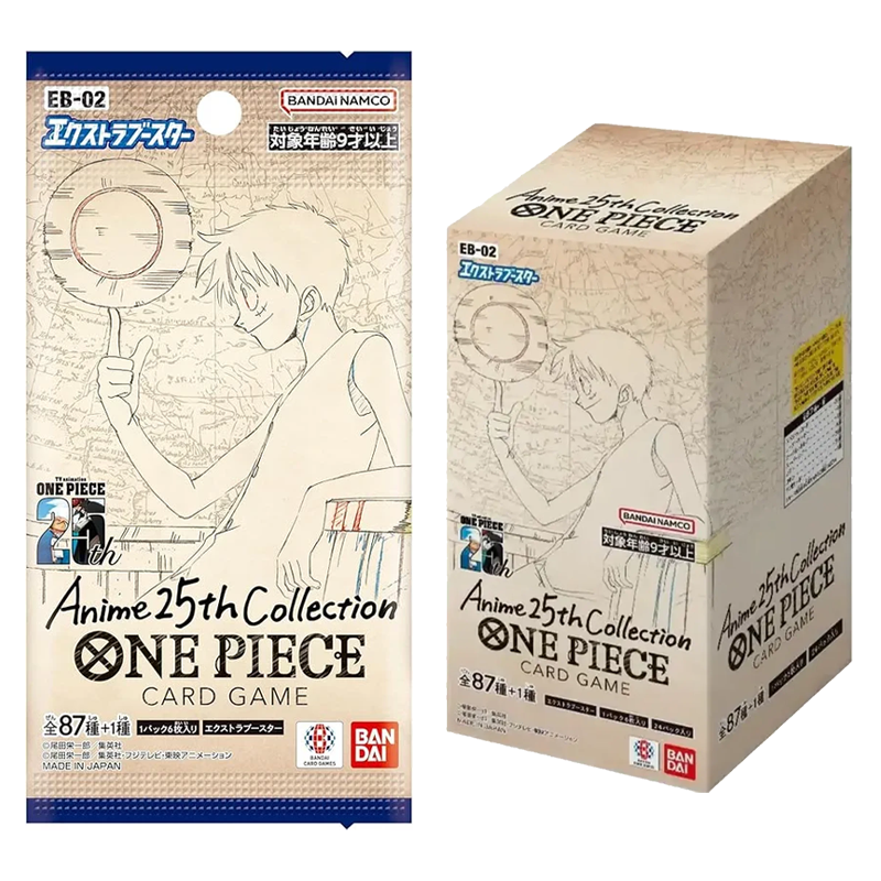 [JPN] One Piece: EB-02 Anime 25th Collection Booster Pack