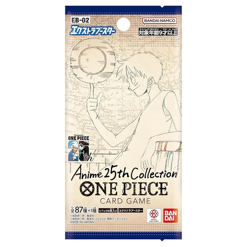 [JPN] One Piece: EB-02 Anime 25th Collection Booster Pack