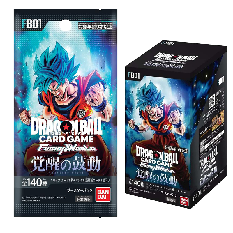 [JPN] Dragon Ball Super: Fusion World - Awakened Pulse Booster Box [FB01]