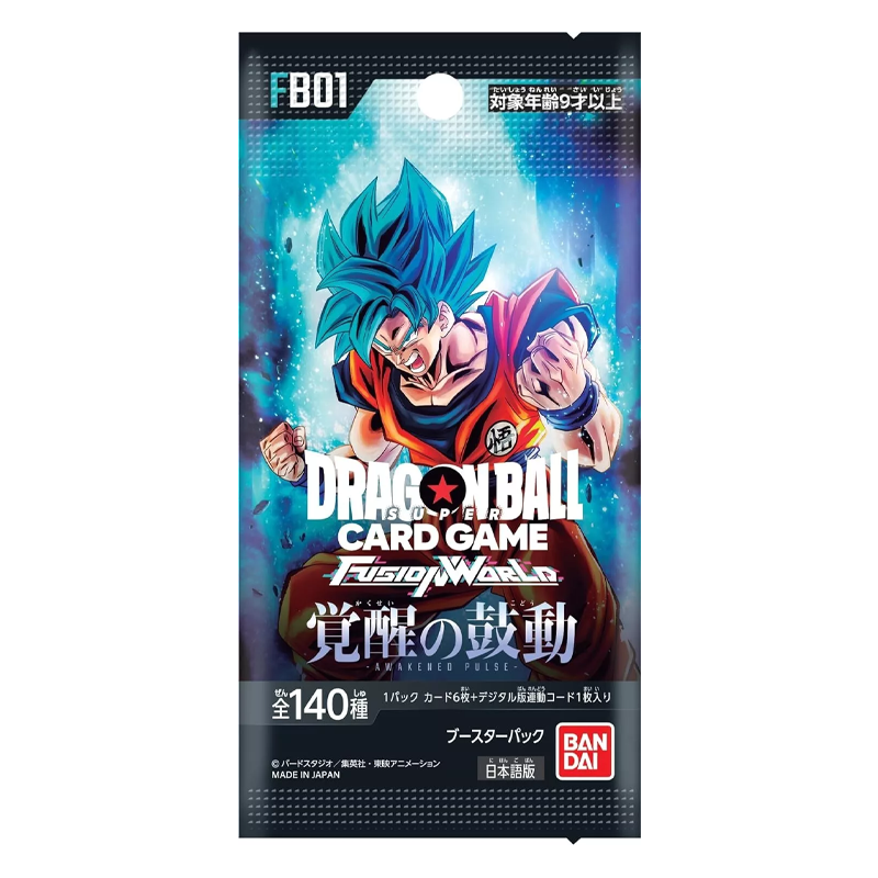 [JPN] Dragon Ball Super: Fusion World - Awakened Pulse Booster Box [FB01]