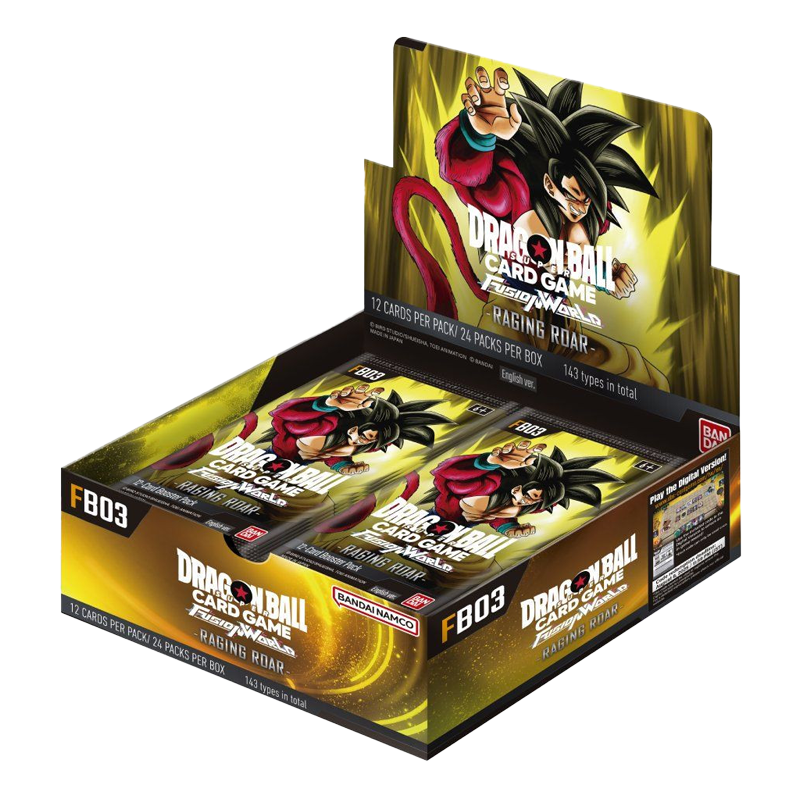 [ENG] Dragon Ball Super: Fusion World - Raging Roar Booster Box [FB03]