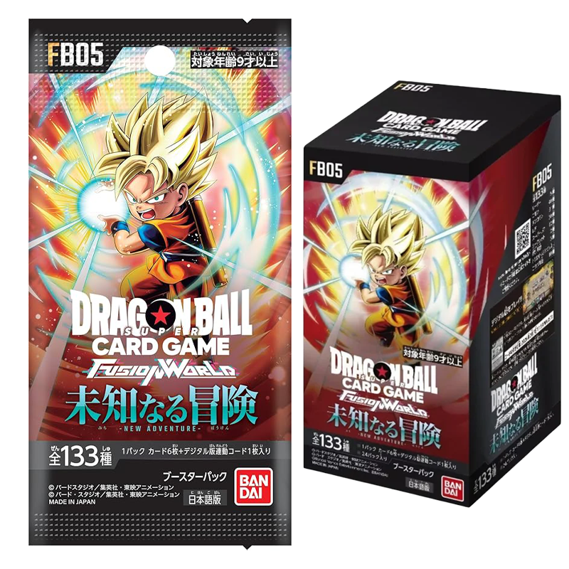 [JPN] Dragon Ball Super: Fusion World - New Adventure Booster Box [FB05]