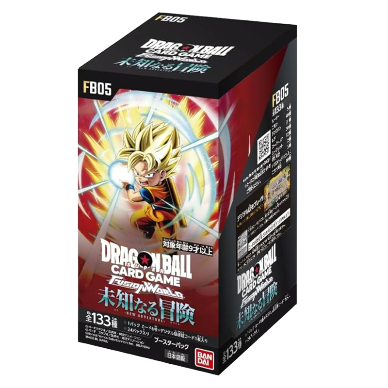 [JPN] Dragon Ball Super: Fusion World - New Adventure Booster Box [FB05]