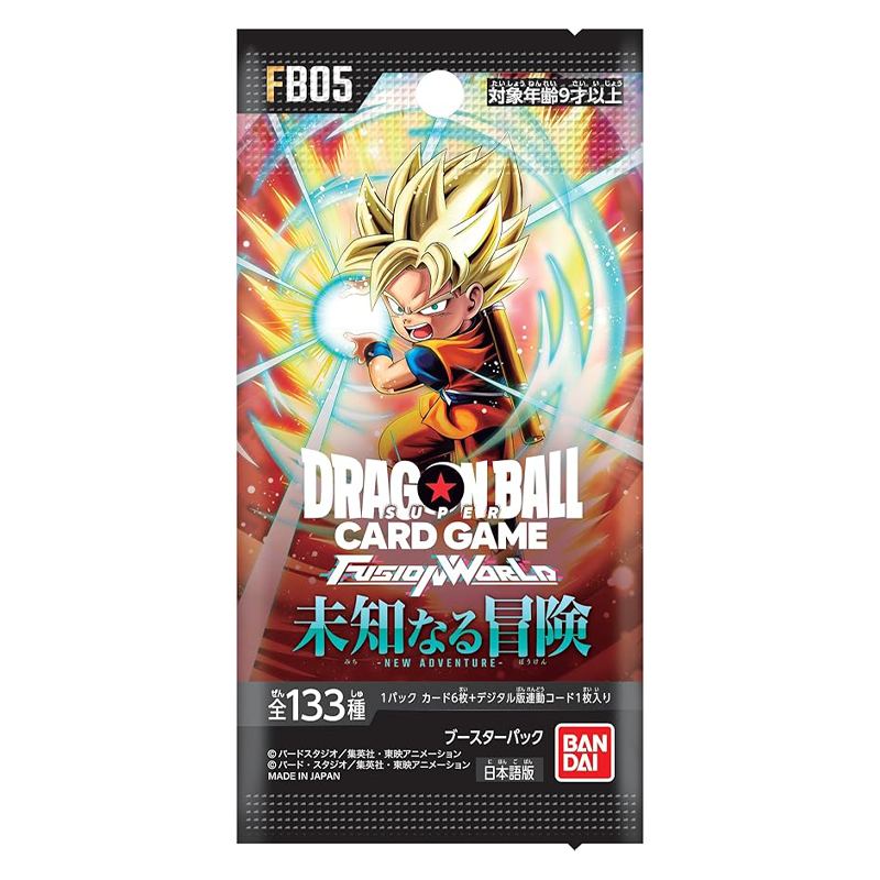 [JPN] Dragon Ball Super: Fusion World - New Adventure Booster Box [FB05]
