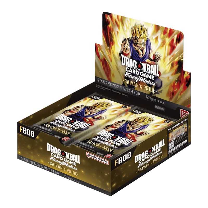 [ENG] Dragon Ball Super: Fusion World - Saiyan's Pride Booster Box [FB08]