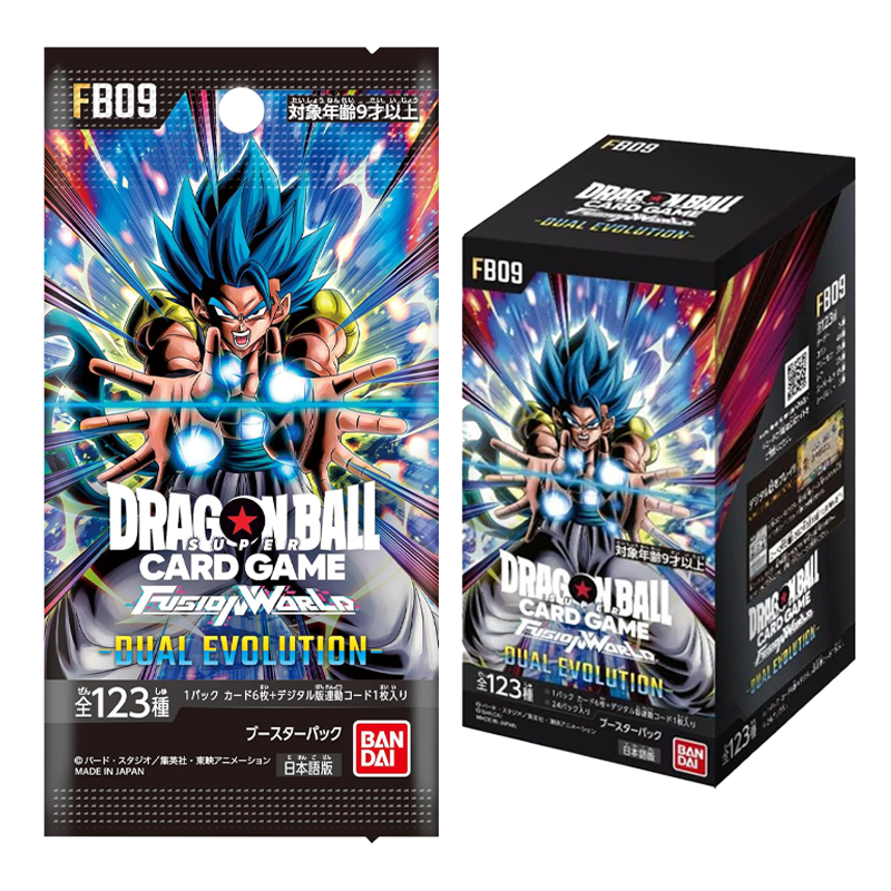 [JPN] Dragon Ball Super: Fusion World - Dual Evolution Booster Box [FB09]