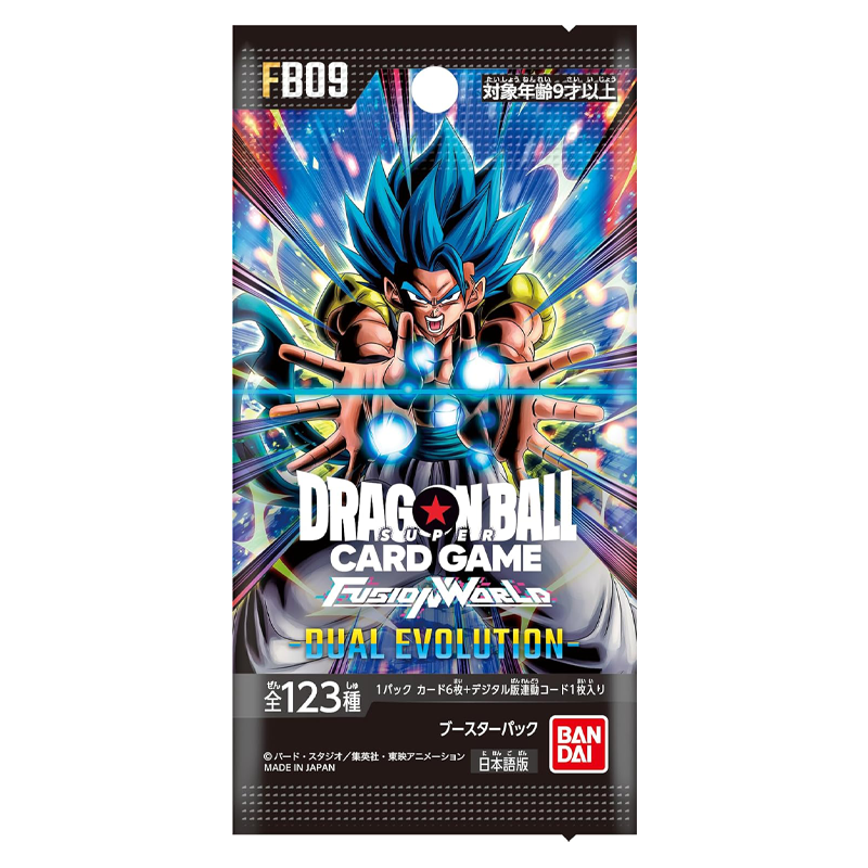 [JPN] Dragon Ball Super: Fusion World - Dual Evolution Booster Box [FB09]