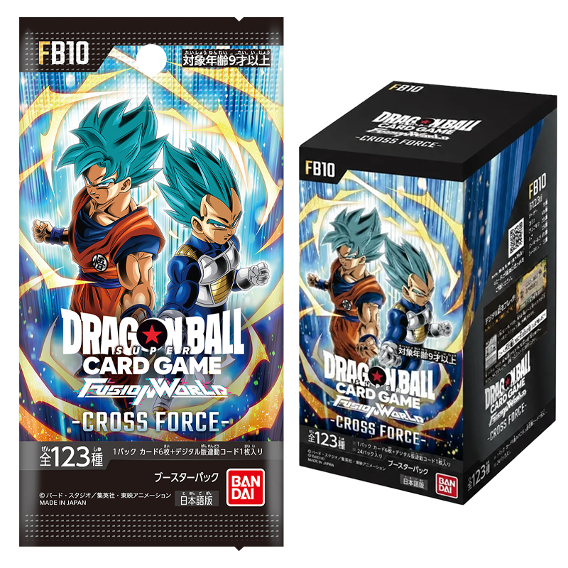 [JPN] Dragon Ball Super: Fusion World - Cross Force Booster Box [FB10]