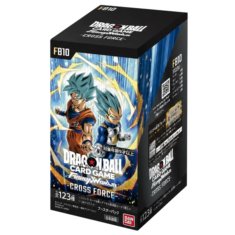 [JPN] Dragon Ball Super: Fusion World - Cross Force Booster Box [FB10]