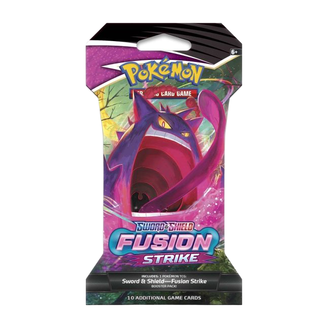 Pokémon Sleeved SWSH08 Fusion Strike Single Booster Packs