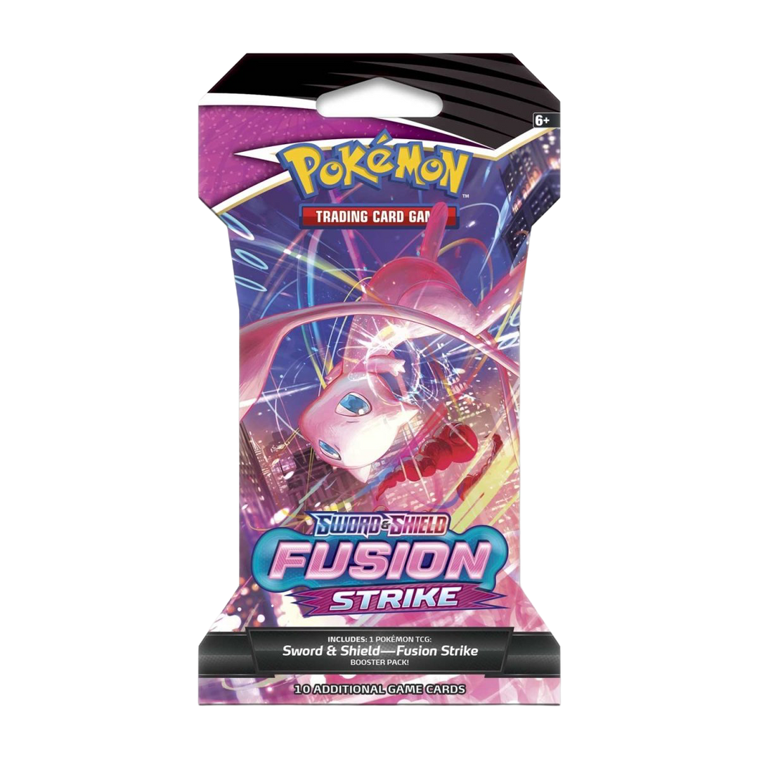 Pokémon Sleeved SWSH08 Fusion Strike Single Booster Packs