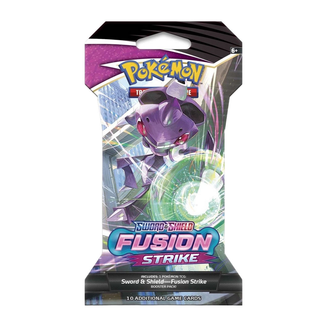Pokémon Sleeved SWSH08 Fusion Strike Single Booster Packs
