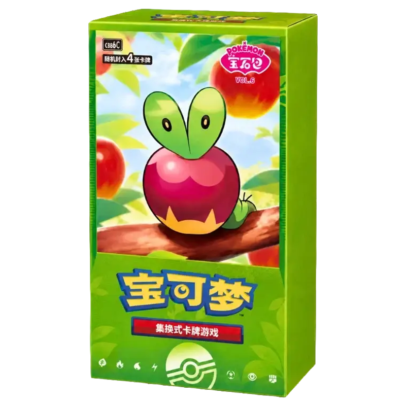 Simplified Chinese Pokémon Gem Pack Vol. 6 Booster Box