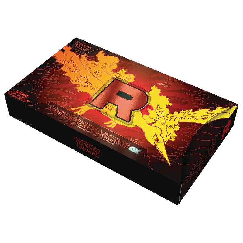 Team Rocket's Moltres EX Ultra Premium Collection Box