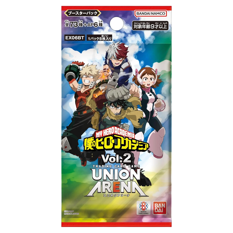 [JPN] Union Arena: My Hero Academia Vol. 2 Booster Box [EX06BT]