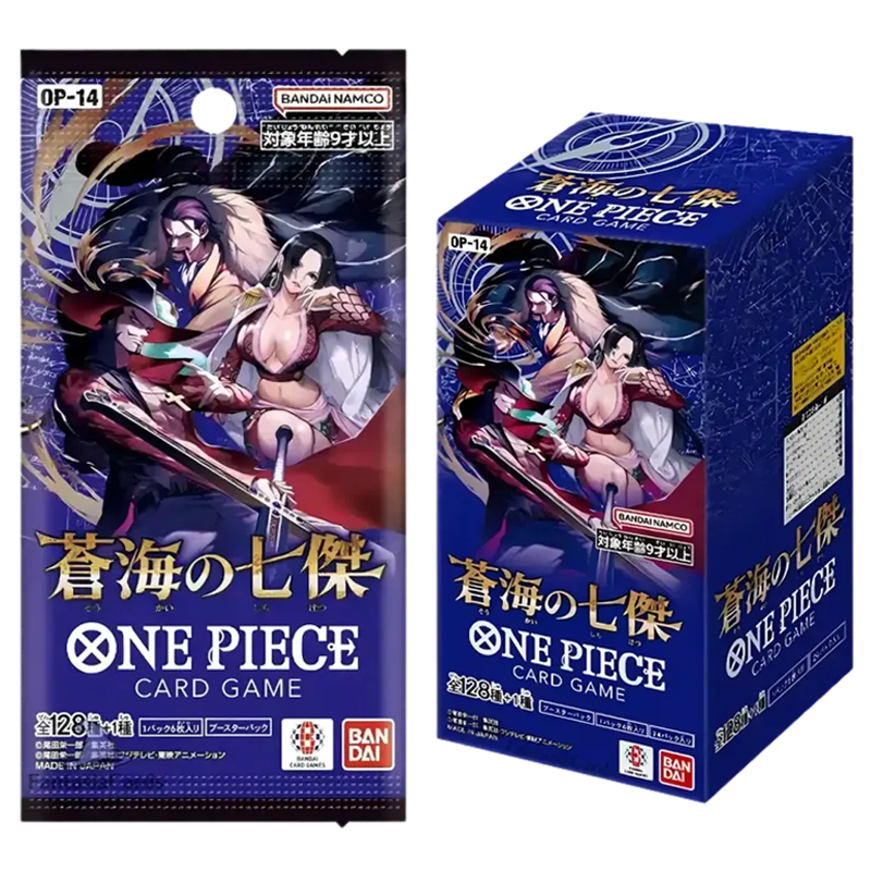 [JPN] One Piece: OP-14 The Azure Sea's Seven Booster Box