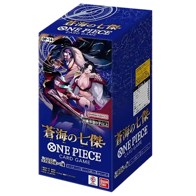 [JPN] One Piece: OP-14 The Azure Sea's Seven Booster Box