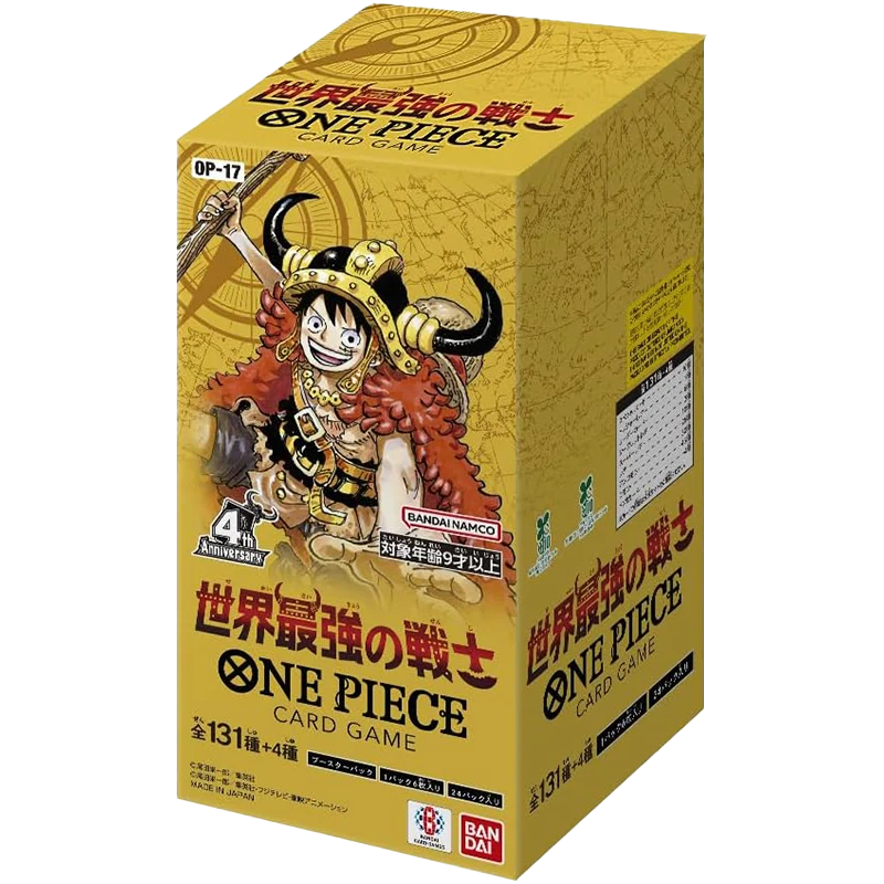 [JPN] One Piece TCG: OP-17 The World’s Strongest Warriors Booster Box
