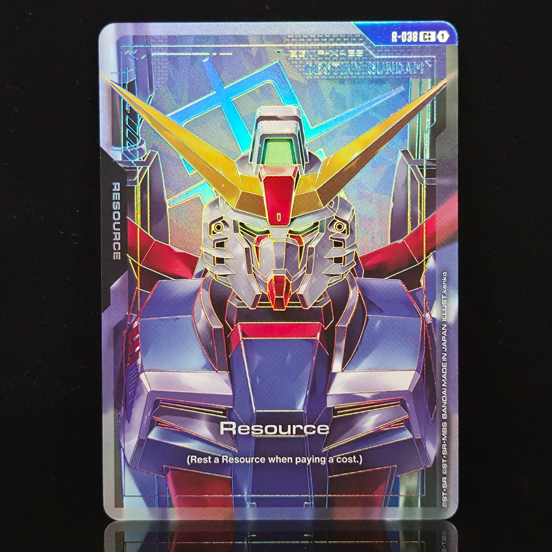 Destiny Gundam Resource (R-038) C++ Holofoil
