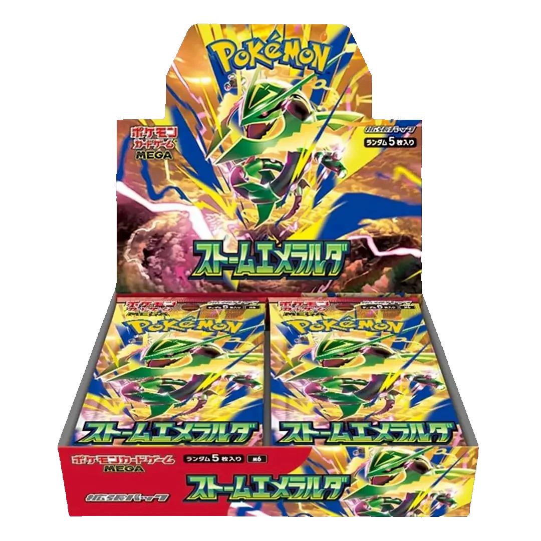 [JPN] Pokémon: Storm Emeralda Booster Box M6