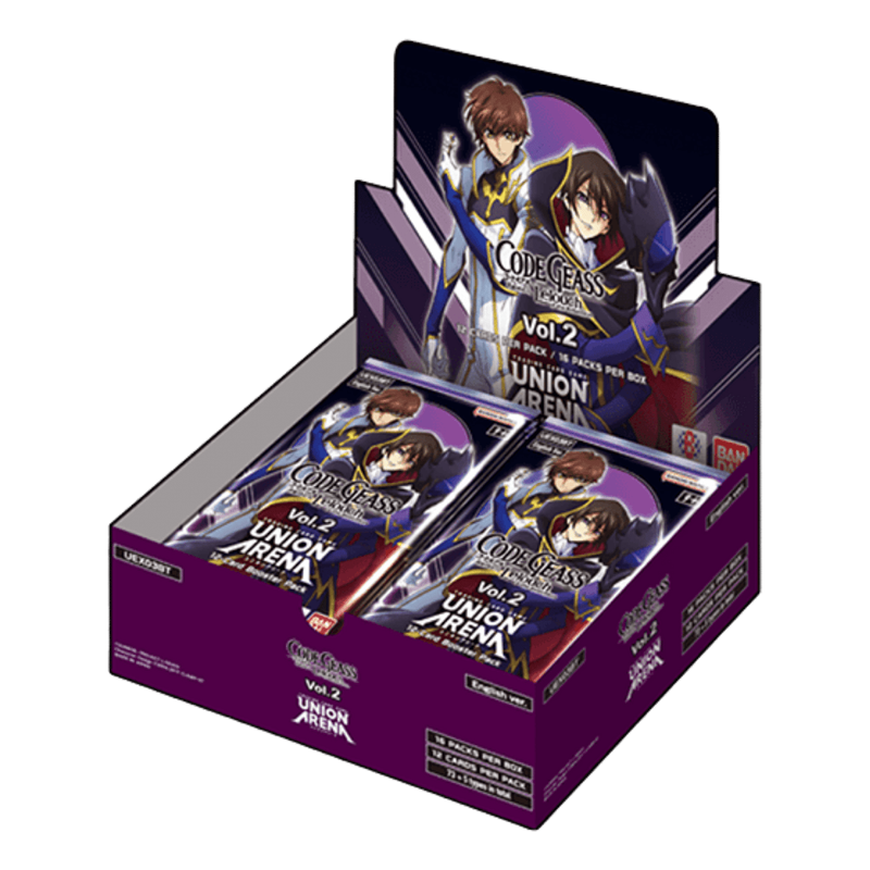 [ENG] Union Arena: Code Geass - Lelouch of the Rebellion Vol. 2 Booster Box [UEX03BT]