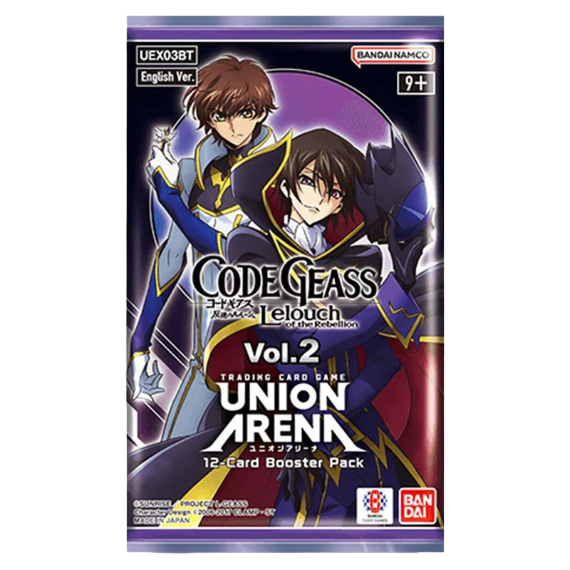 [ENG] Union Arena: Code Geass - Lelouch of the Rebellion Vol. 2 Booster Pack [UEX03BT]